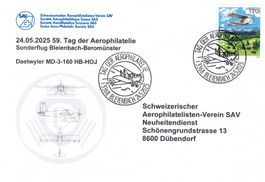Tag der Aerophilatelie/Journée de l'Aérophilatelie 2025