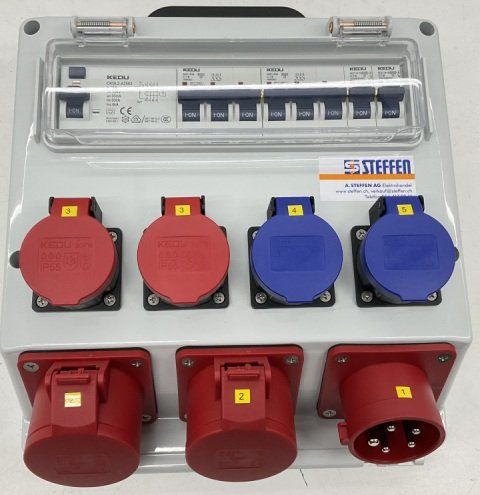 Elektrotechnik: STEFFEN Baustromverteiler CEE16 – Neu und originalverpackt aus Uerkheim von Kaufoption 1