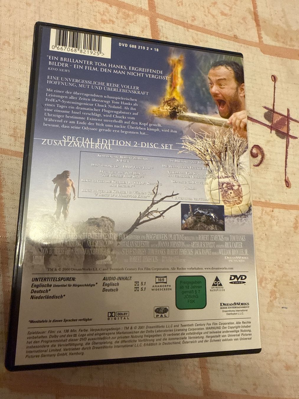 Tutti i DVDs: Cast Away - Verschollen – Usato da Schaffhausen venduto da D-MAC 1