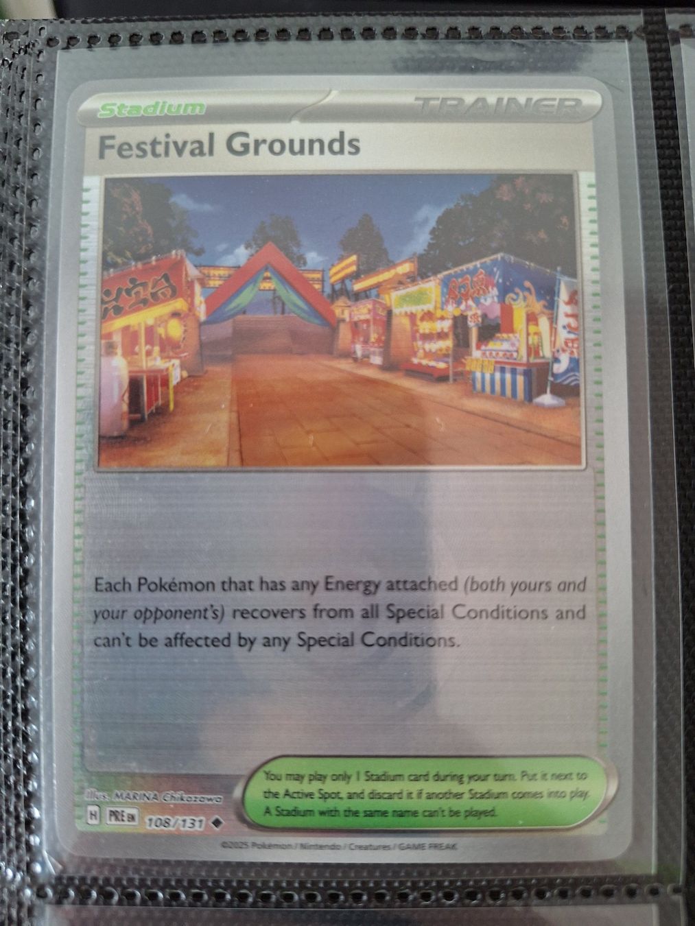 Pokémon Sammelbilder & Trading cards: Festibal Grounds - Pokeball - Prismatic Evolution – Gebraucht aus Altstätten SG von GGsGameshop