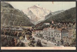 ^Interlaken , Hôtel National , gel. 1906