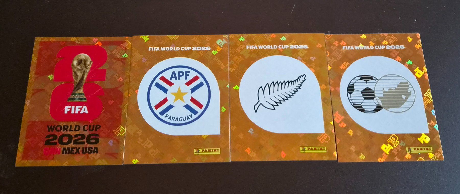 Panini Carte collezionabili: FIFA WORLD CUP 2026 4 Stück – Nuovo (secondo la descrizione) da Zürich venduto da 25.1212_4.14