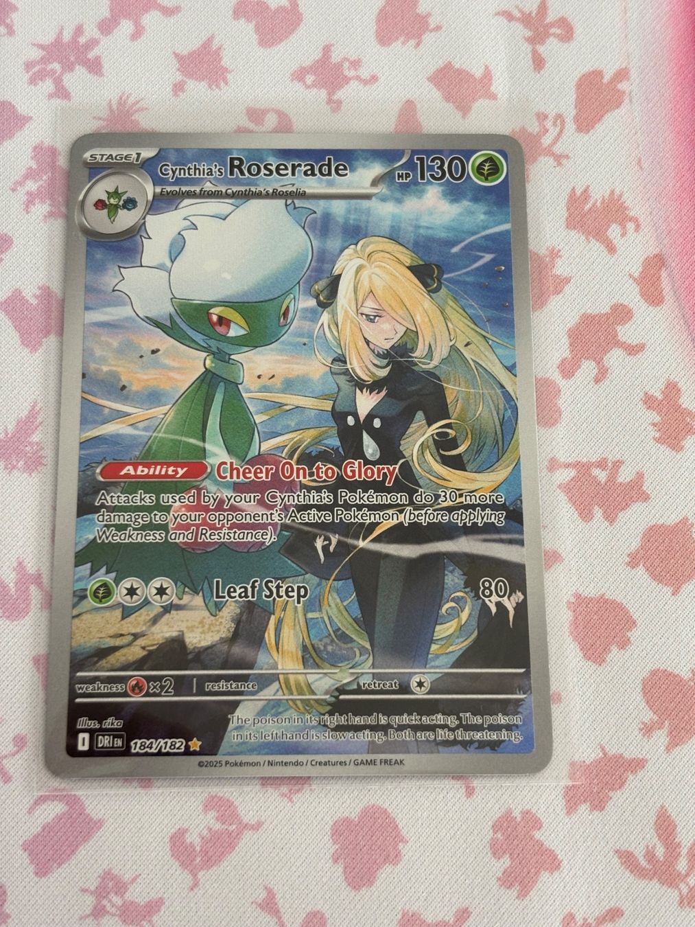 Cynthias Roserade 184/182 Destined Rivals 🇺🇸 (Neu (gemäss Beschreibung ...