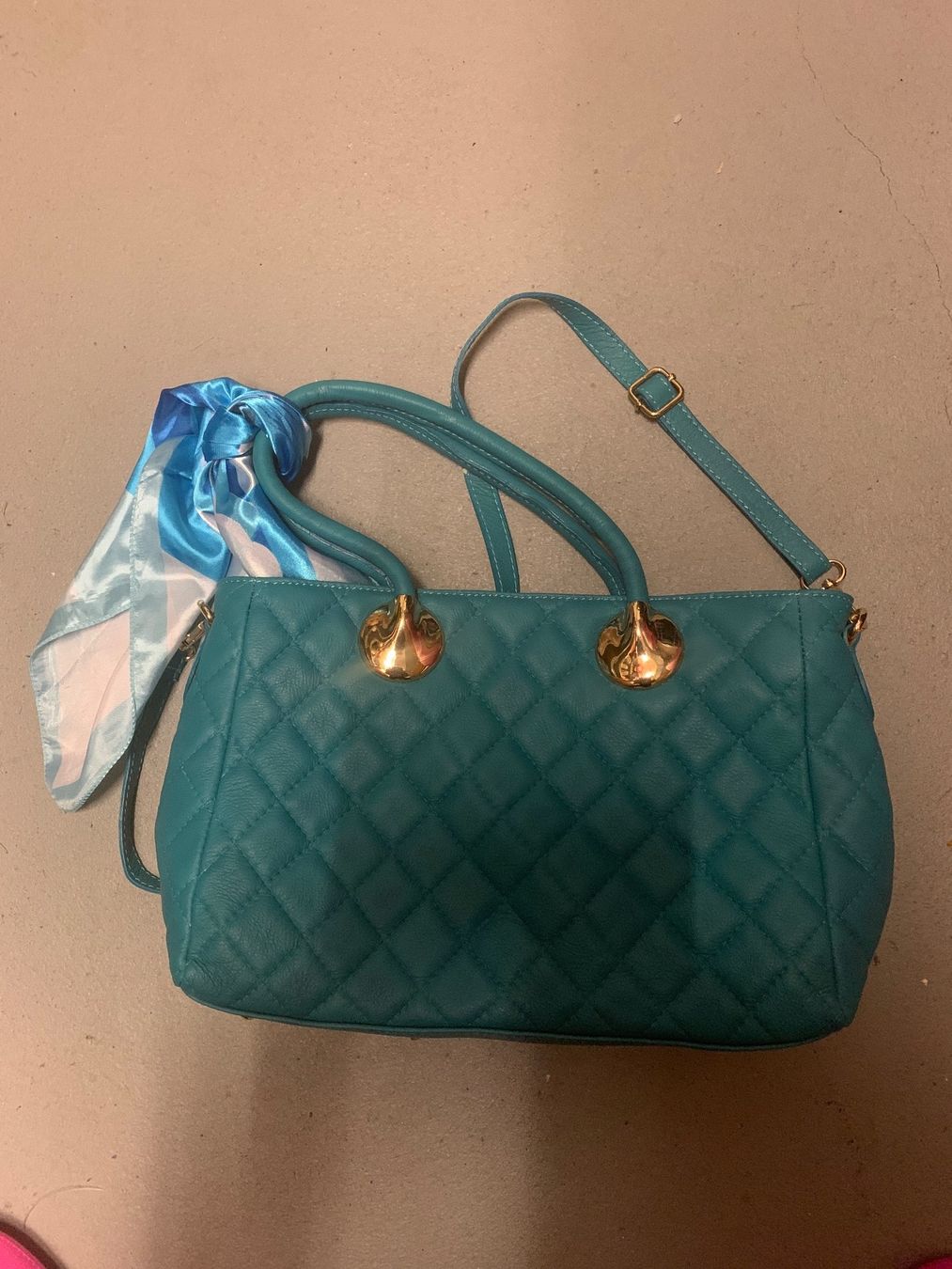 Borse da donna: Schöne Tasche türkis neu – Nuovo e nell'imballaggio originale da Wädenswil venduto da Giez33