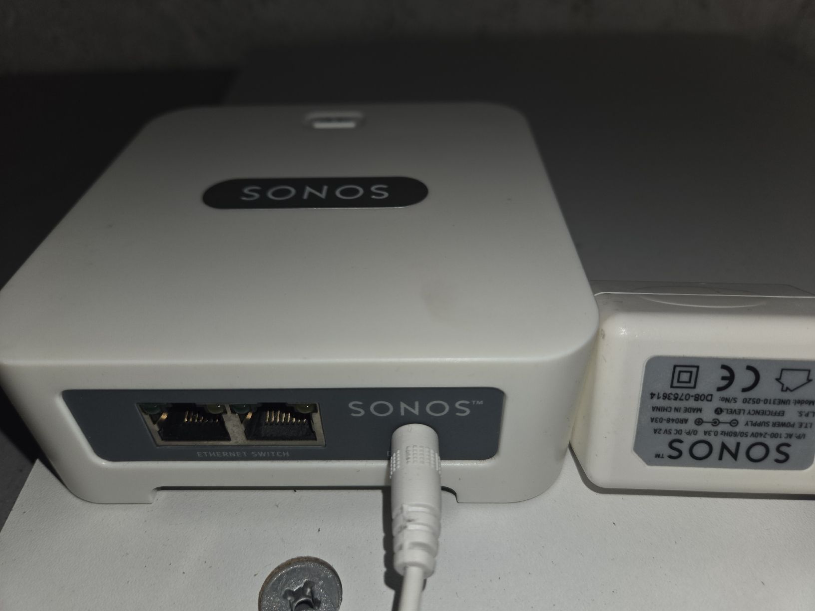 Sonos WiFi: Sonos Bridge BR100 Netzwerkadapter weiss  – Usato da Flawil venduto da Hamdia12 1