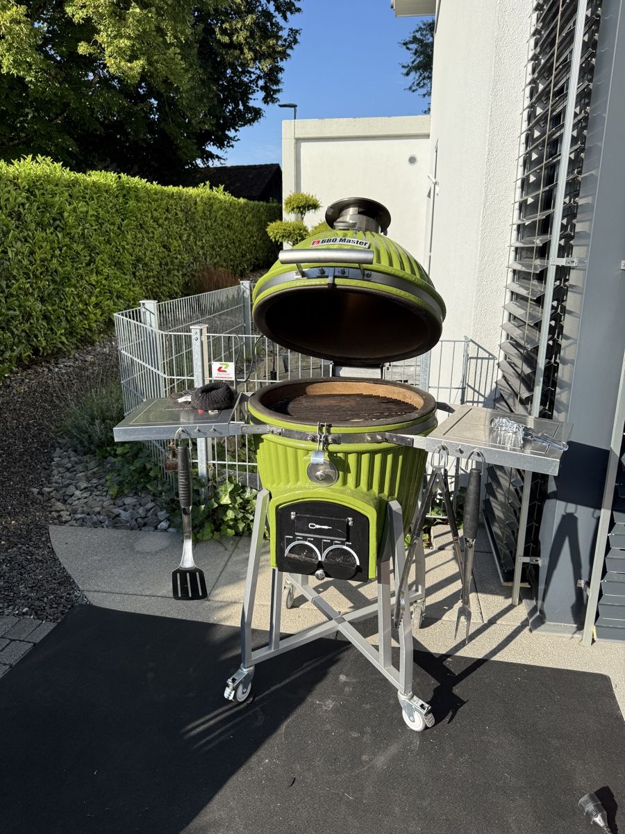 Griglie: BBQ Master Kamado Grill XL Pro Lime Green – Nuovo (secondo la descrizione) da Aarwangen venduto da 313EminemD12 3