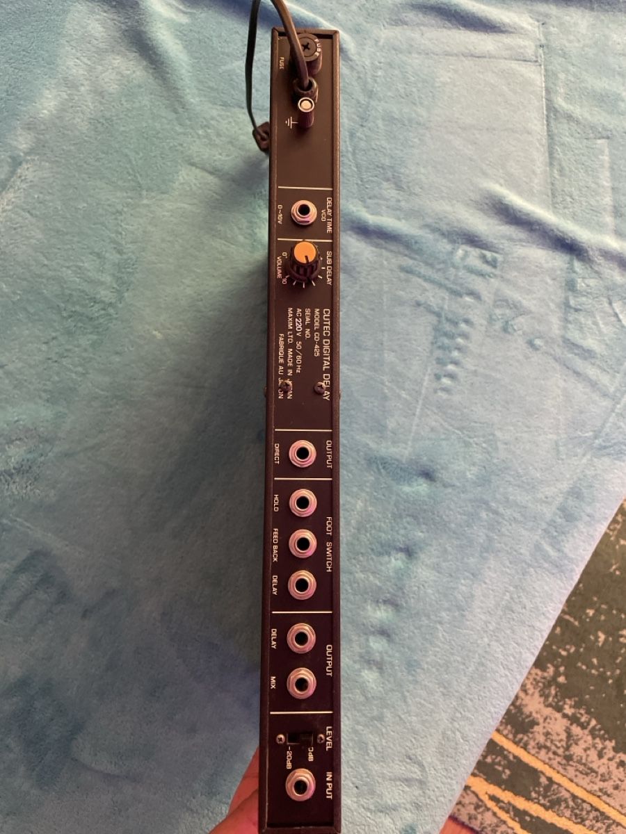 Altri accessori: Cutec CD-425 Dual Digital Delay - Rack Mount Unit – Usato da Giffers venduto da RICARDOS02 1