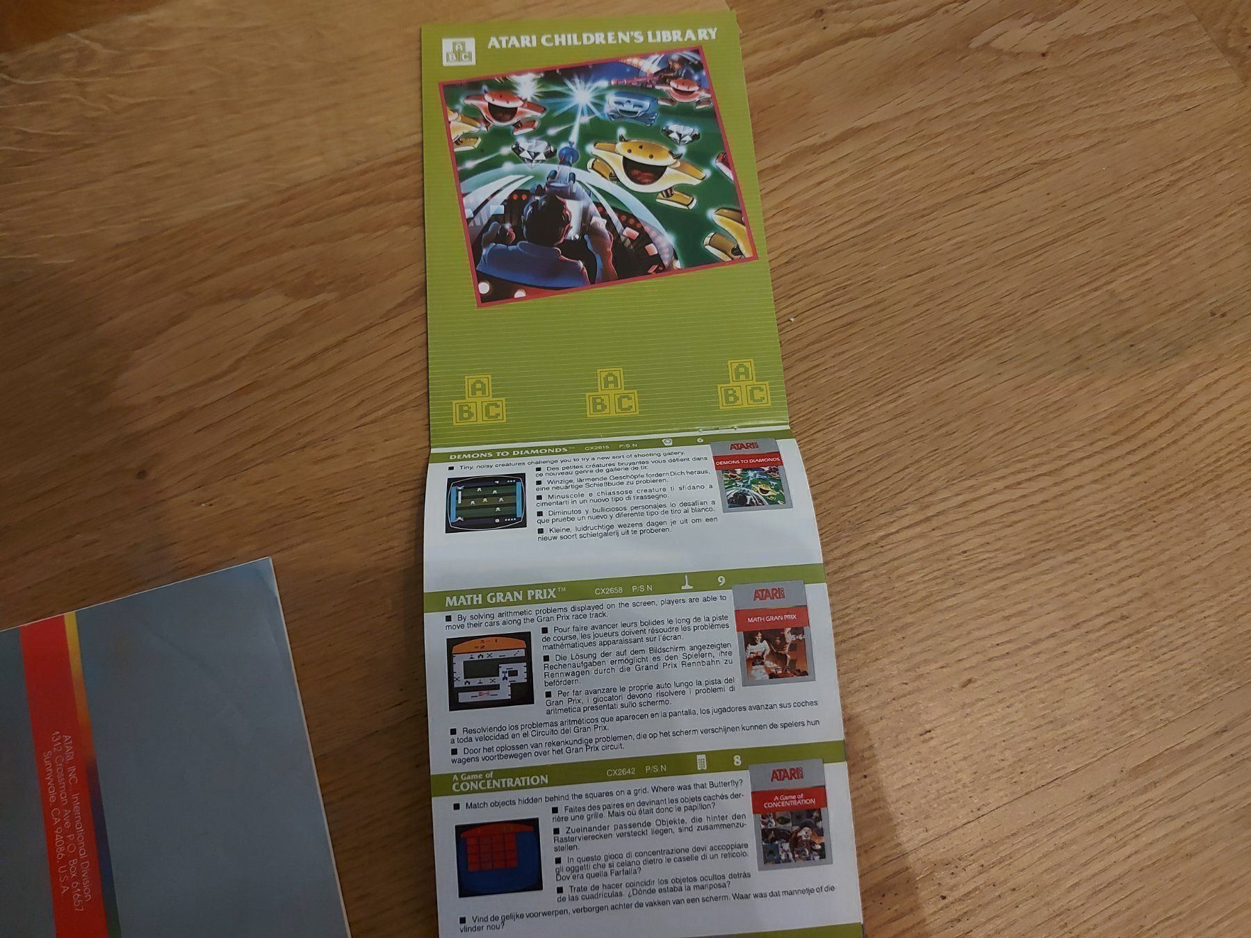 Documenti: Atari 2600 Spielkatalog + Anleitung – Usato da Aarau venduto da Kaesekuchen2000 4