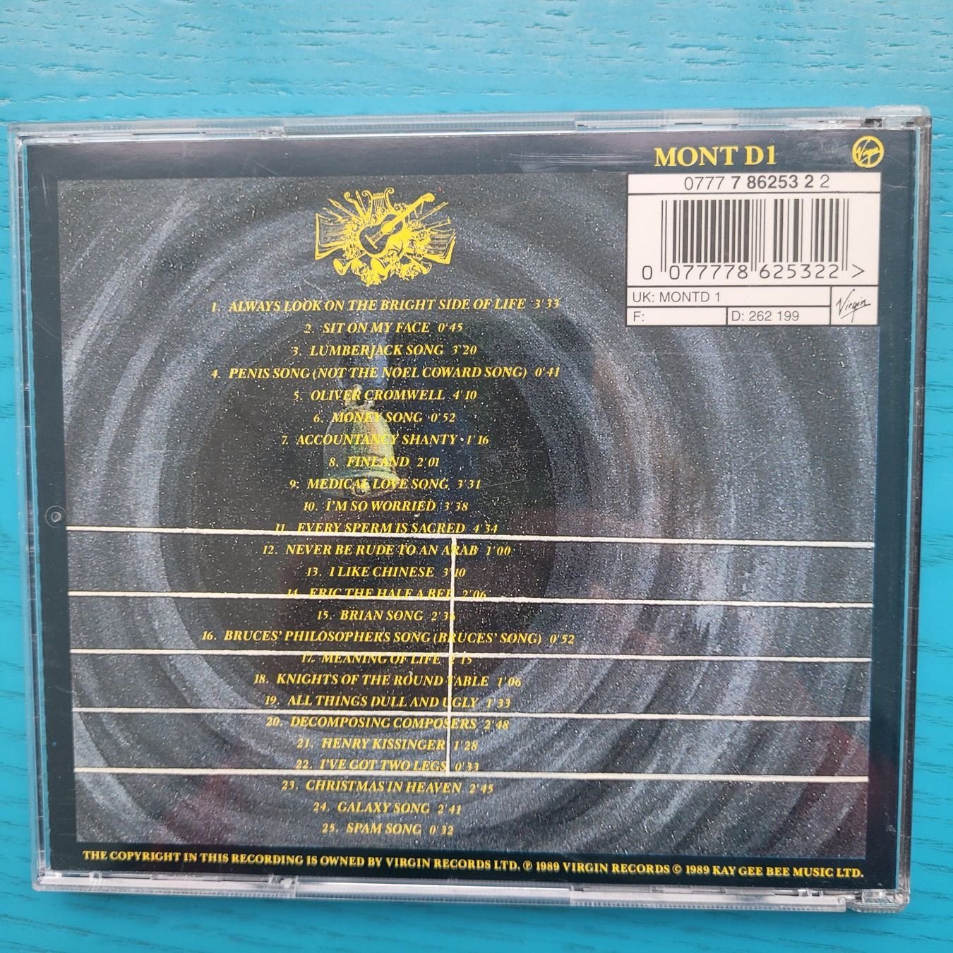 CD: Monty Python- Sings – Usato da SCHÜBELBACH venduto da CoKaHa 1