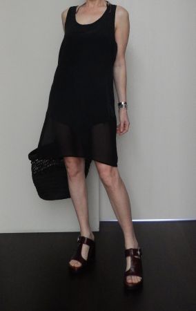 Orig. LNA Strandkleid/Tankdress mit Seide Gr. S