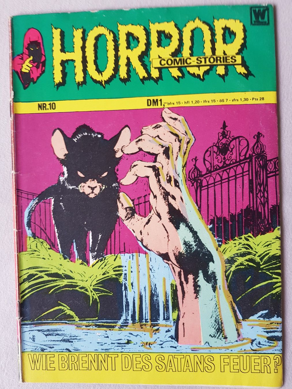 Fumetti: HORROR / DC HORROR - Willams Verlag Heft Nr. 10 - 1973 – Usato da thun venduto da lucky_manxy