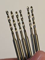 1,5mm Schaft 2mm Spiral bohrer Bernstein Schmu Werkzeug
