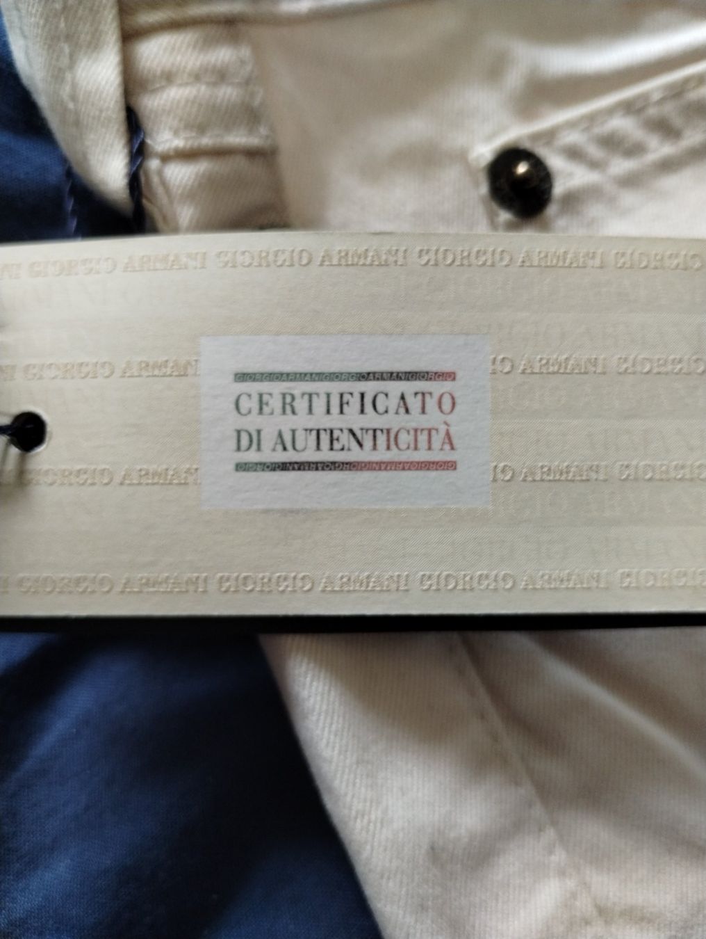 Armani Jeans: Armani jeans taille 29 crème – Neu (gemäss Beschreibung) aus Lausanne von Martinucci 3