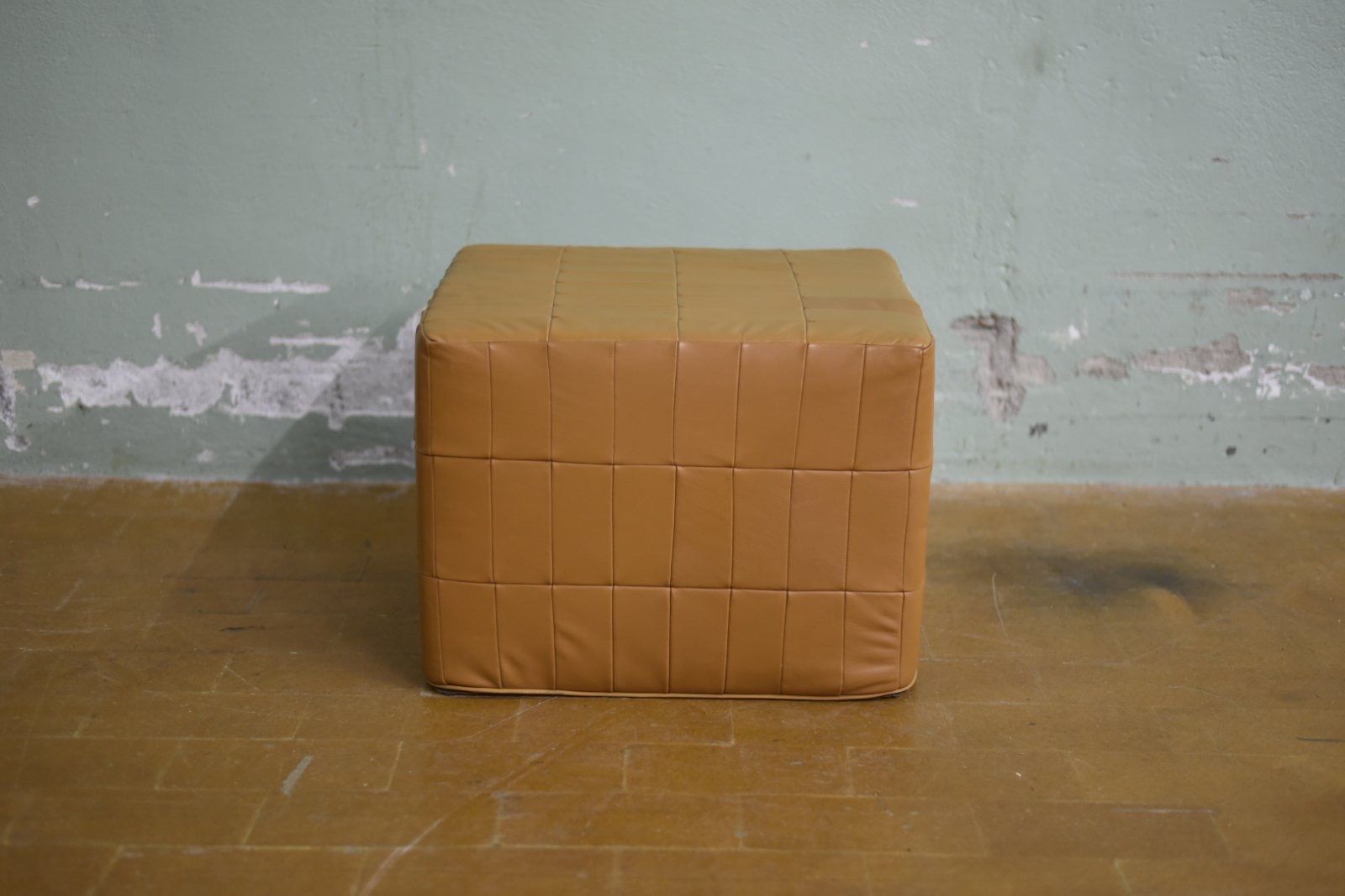 Sgabelli: Designer Patchwork Leder Hocker vintage – Usato da Lichtensteig venduto da UsedINStore 1