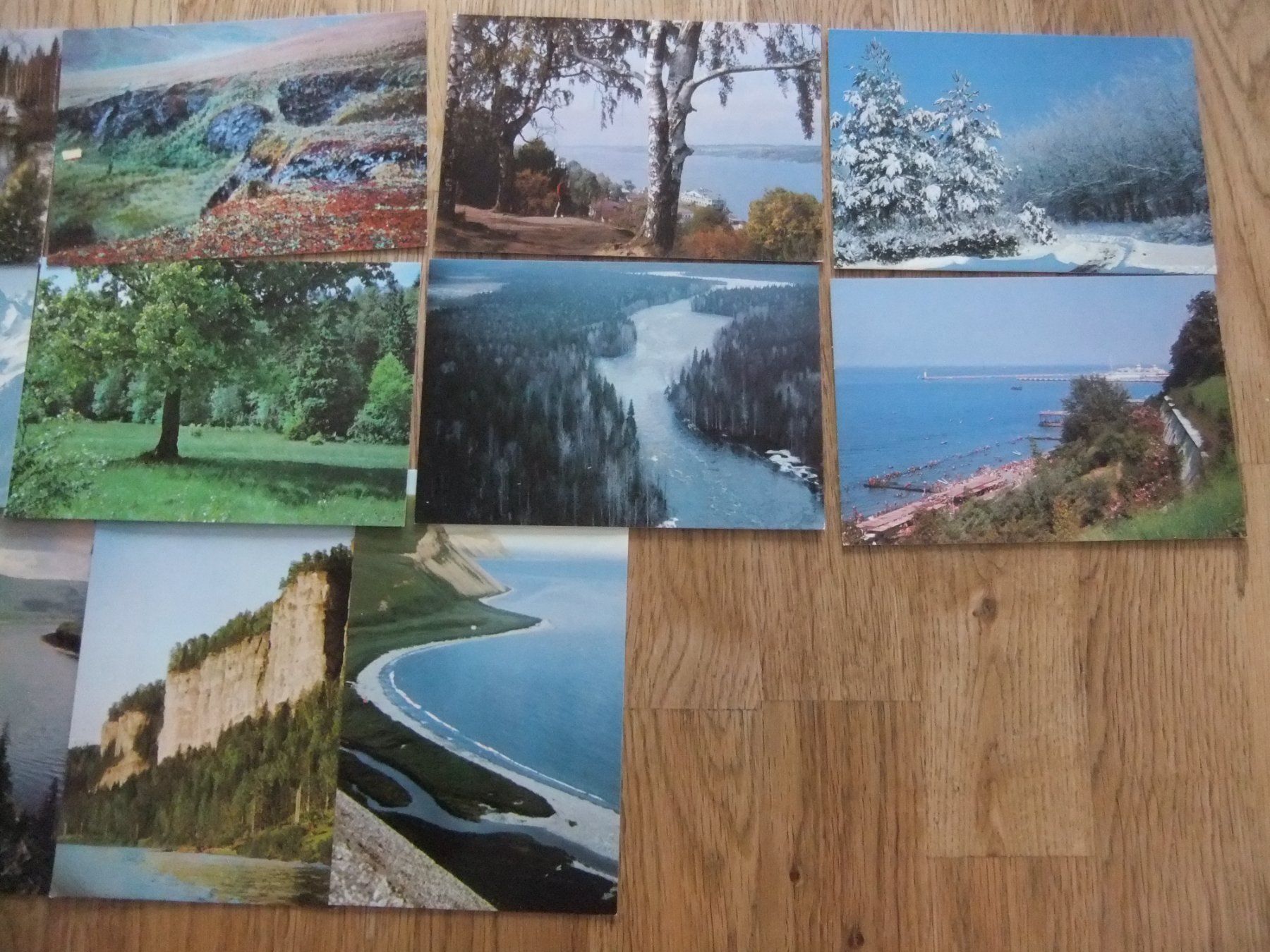 Cartoline postali: 15 Ansichtskarten die Landschaften Russlands – Usato da St. Niklaus VS venduto da wunschlos54 2
