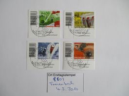 Voll Ort Ersttagsstempel 8807 Freienbach