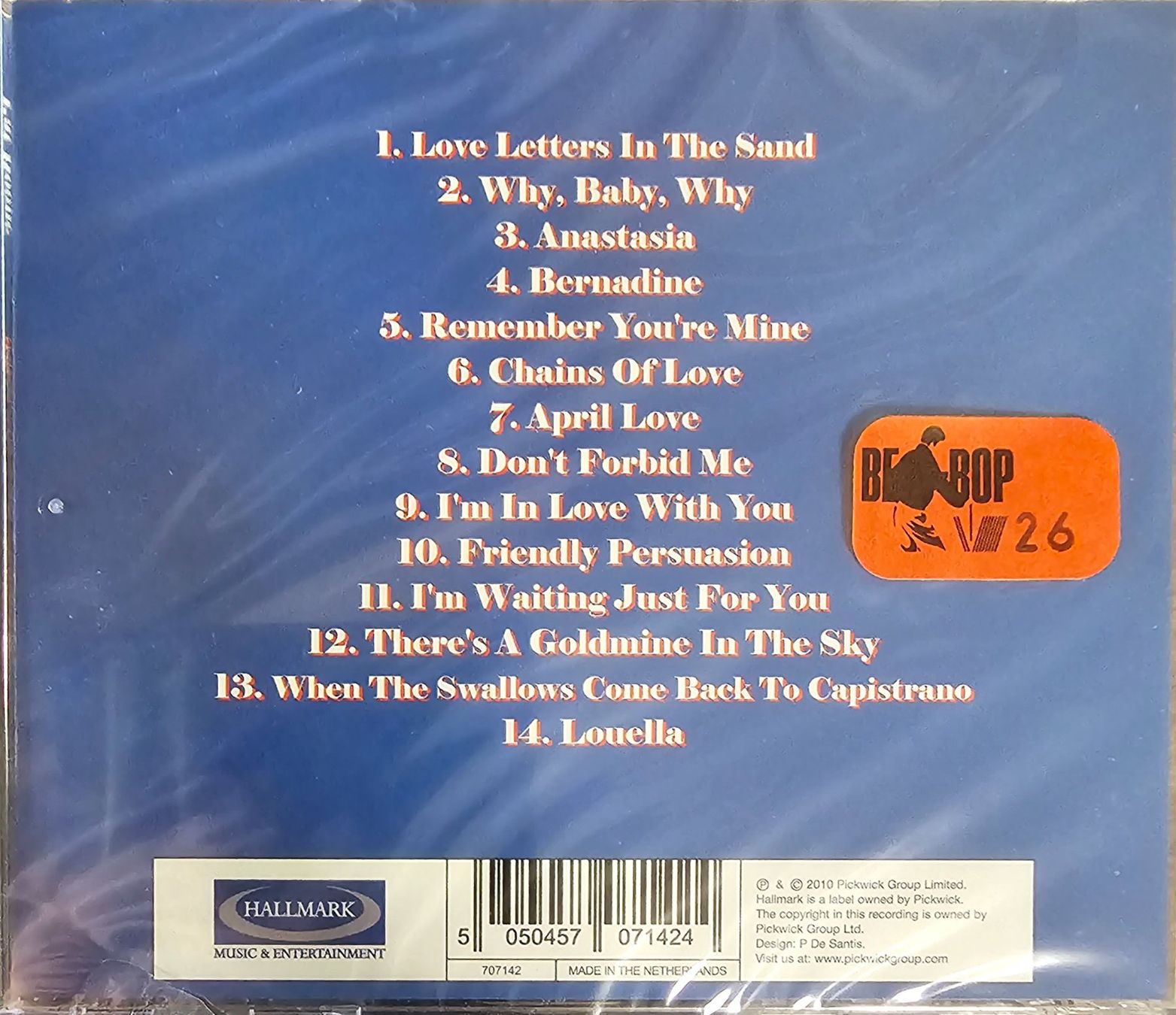 CD: Pat Boone - Pat's Big Hits Volume 2 – Nuovo e nell'imballaggio originale da Wahlen b. Laufen venduto da Cg10 1