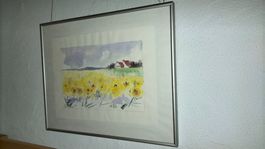 Gemälde sonnen Blumen