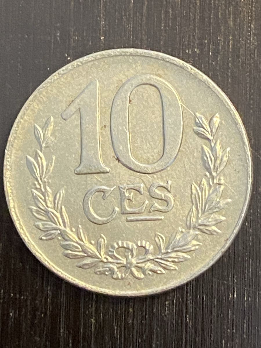 Tutti le monete: Luxembourg, RARE 10 centimes 1921 Fer – Usato da Corsier-sur-Vevey venduto da Ginoarturo