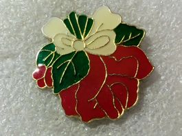 Ansteckpin 126: Weihnachtsblume
