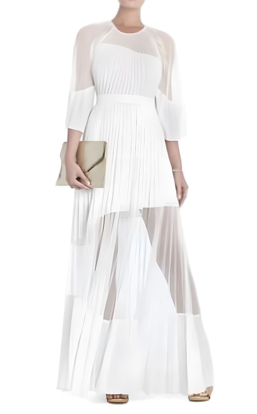 Kleider: BCBGMaxazria White Long Dress – Gebraucht aus Corsier-sur-Vevey von Kristina.Nova 7