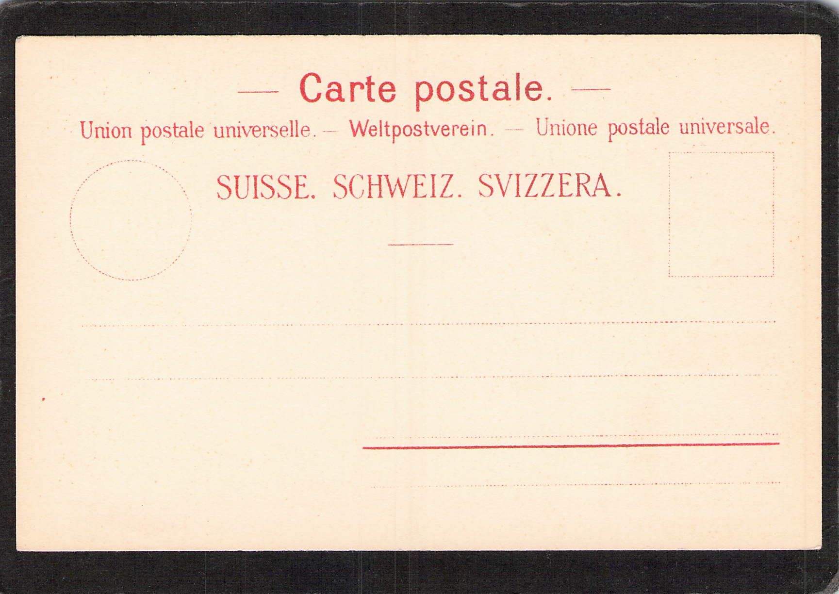 Cartoline postali: AK Briefmarkensprache – Usato da Reichenburg venduto da Pipo-67 1
