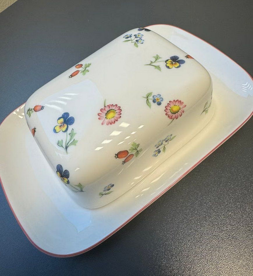 Altre Stoviglie: Butter Dish Villeroy & Boch Petite Fleur – Usato da Selkingen venduto da Eishase 1