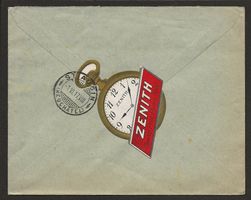 1917 Vignette ZENITH Uhren Le Locle  ST. AUBIN