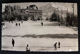 LEYSIN - LA PATINOIRE ANIMEE - AVEC DÉFAUTS !