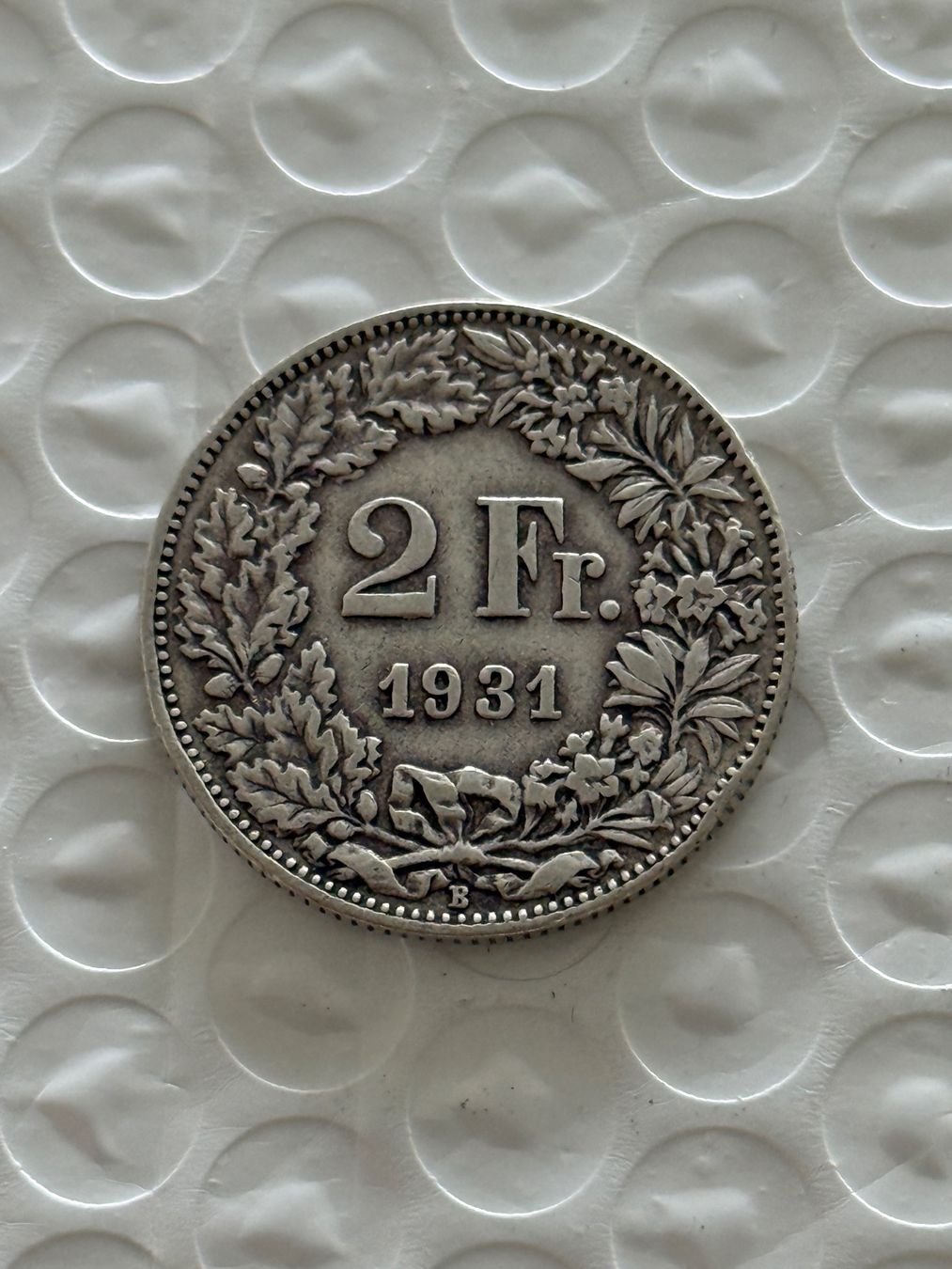 Tutti le monete: 2 Franken 1931  Rar – Usato da Wallisellen venduto da SWISS_SILVER1 1