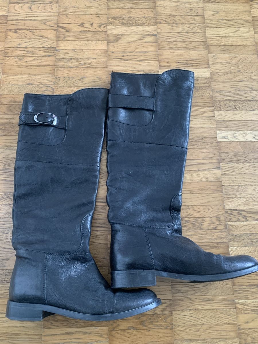 Chaussures femmes: Stokton leder stiefel schwarz – D'occasion à Zürich par Nikuska32