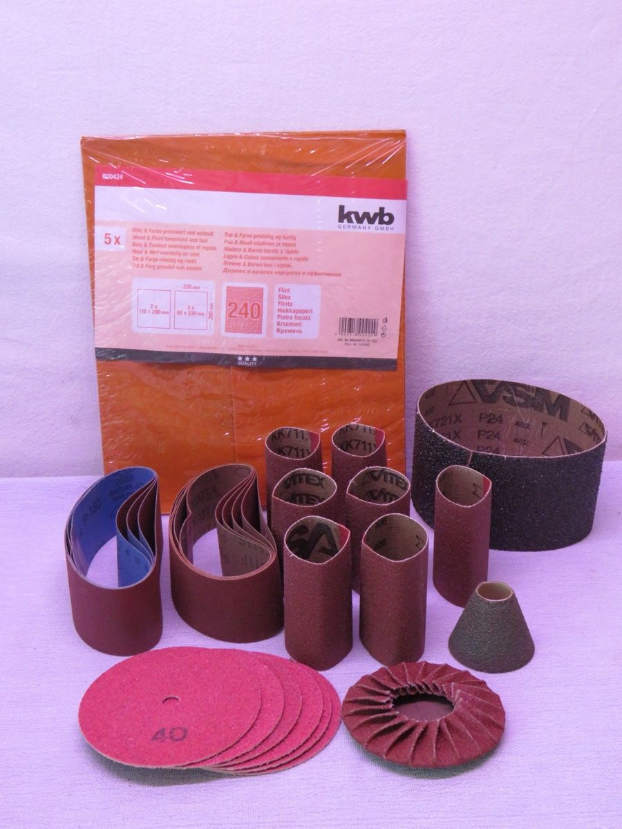 Tutti gli attrezzi: KWB Sandpaper Assortment Various Grit New 5 pack – Nuovo (secondo la descrizione) da Elsau venduto da MANWITHVAN