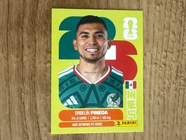 Panini FIFA World Cup 2026 Sticker Orbelín Pineda MEX 11