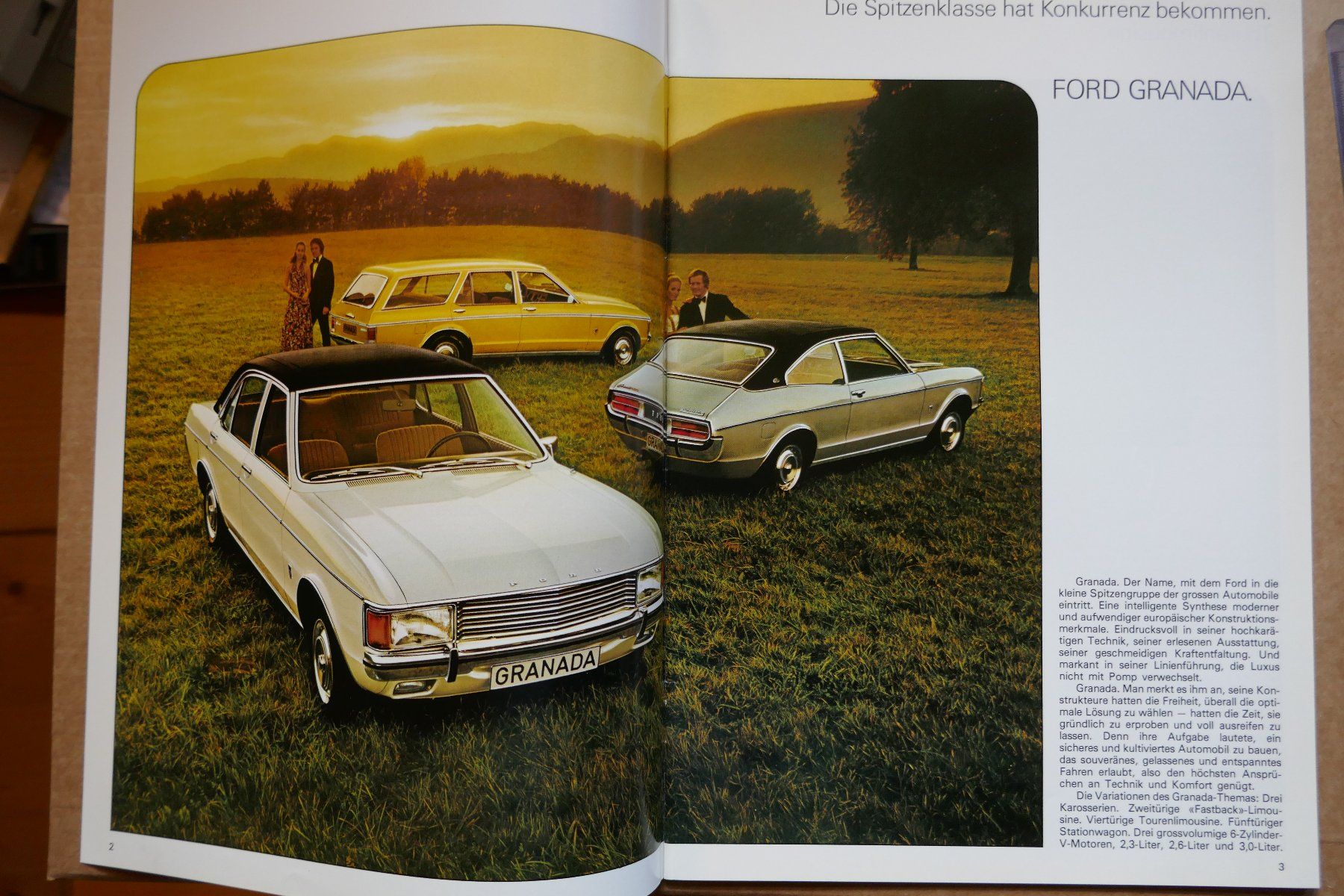 Ford Dokumente: FORD Granada   Originalprospekt – Gebraucht aus Madiswil von ML911 1