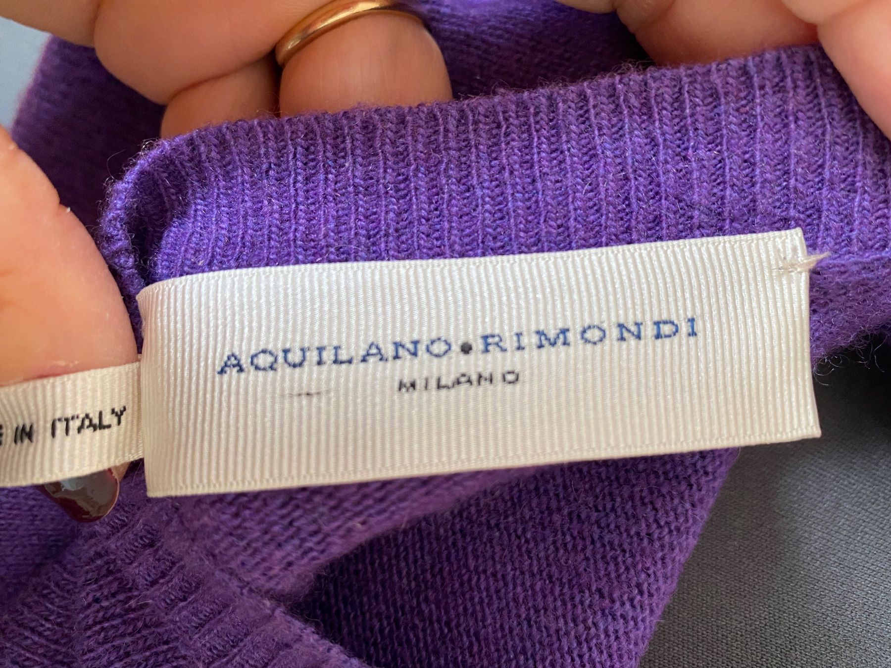 Maglioni & Felpe: Designer Pulli Wolle/Kaschmir AQUILANO+RIMONDI – Usato da Besazio venduto da lionheart63 2