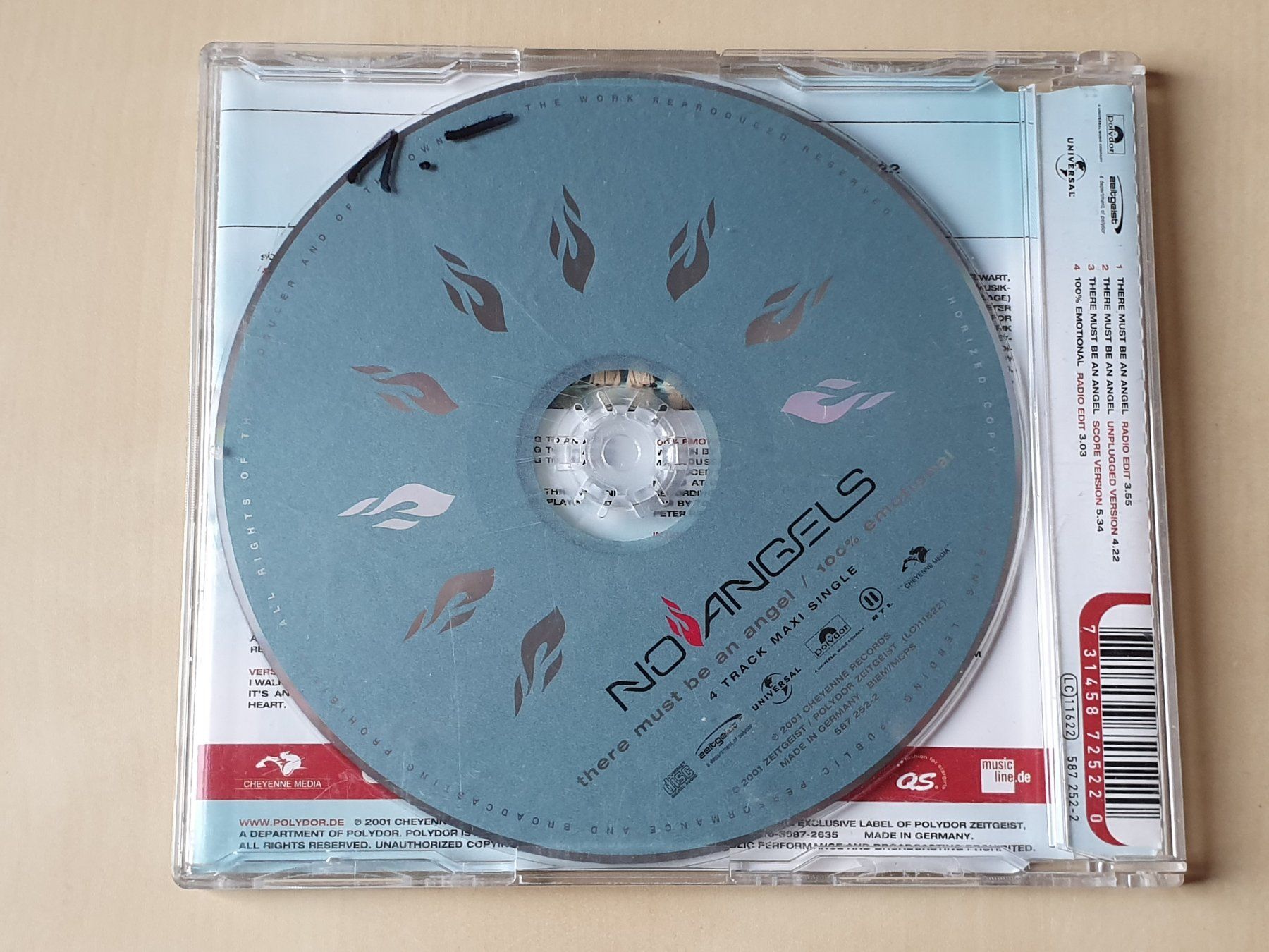 CD: No Angels there must be an angel – Usato da Stansstad venduto da collectorsshop 1