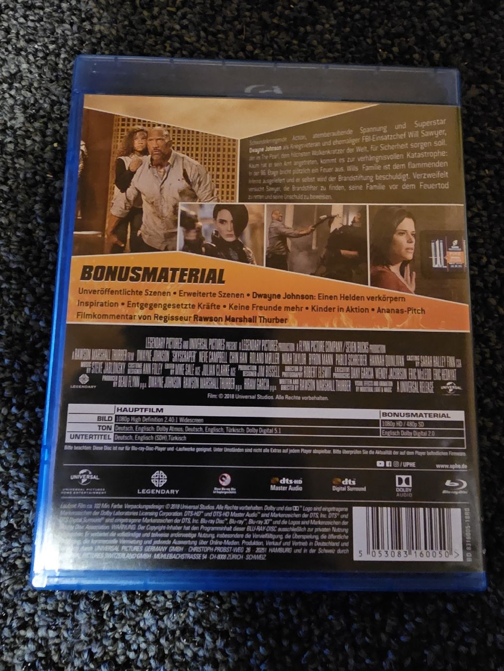 Alle DVDs: Action Kracher: Skyscraper Blu-ray – Gebraucht aus Ruswil von jan_bxl5 1