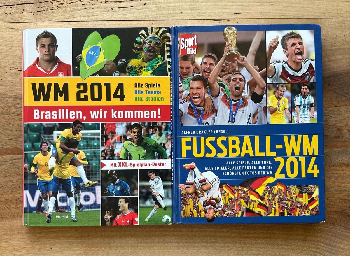 Bücher: 2x WM 2014 Fussball Bücher – Neu (gemäss Beschreibung) aus Frauenfeld von jon_dlt7