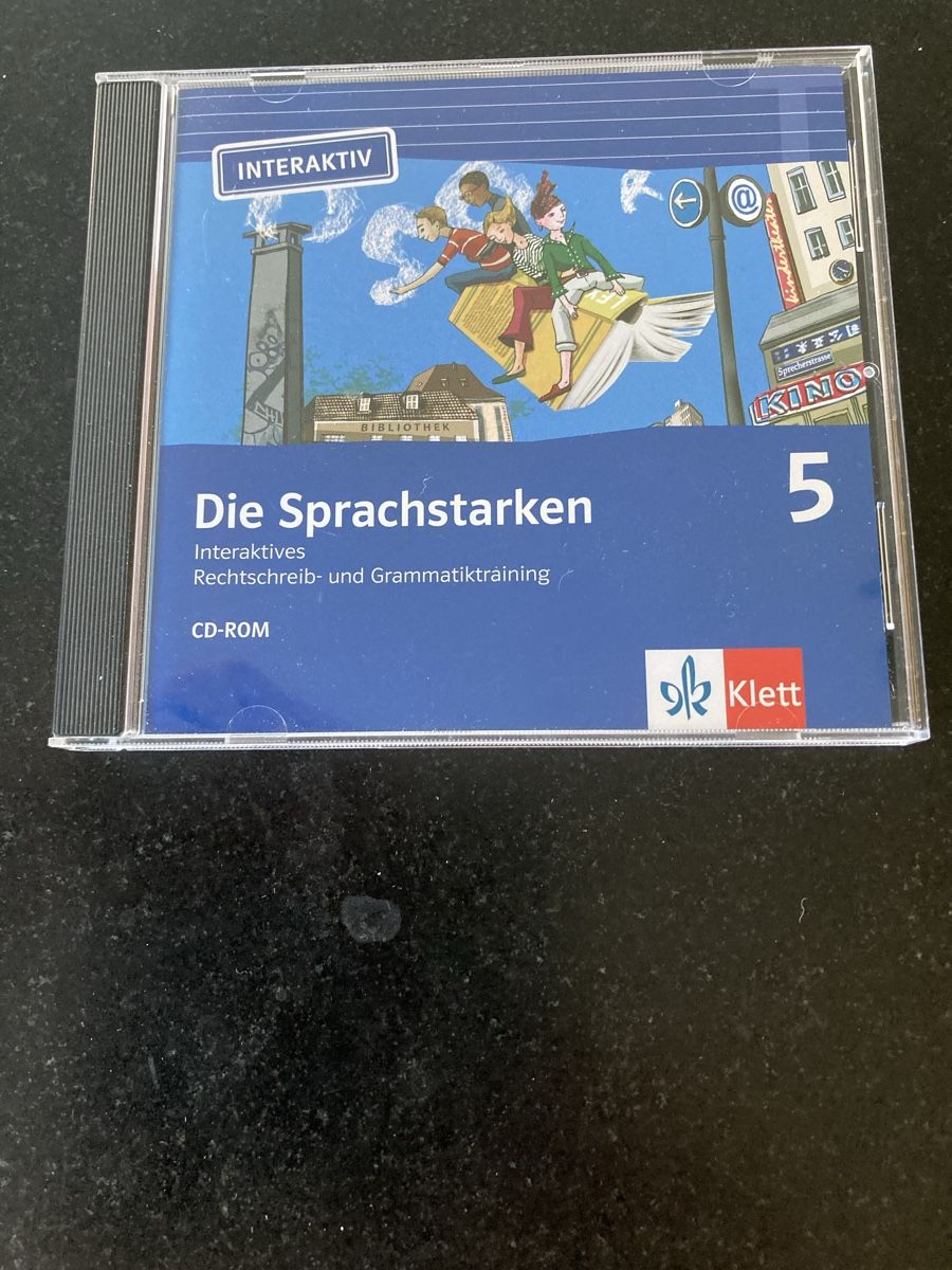 CD: Sprachstarken 5 - CD-ROM, interaktives Rechtschreibtraining – Nuovo e nell'imballaggio originale da Effingen venduto da Fylarama