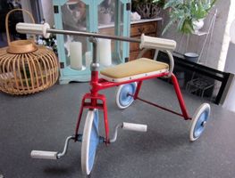 Mid Century kleines Dreirad, WISA GLORIA, 50/60er Jahre