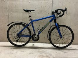 Cannondale Mountain-Bike mit Rennlenker