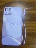 iPhone 14 Plus Hülle Case mit Band, Neu! Lila 💜