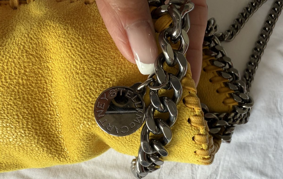 Stella McCartney Borse da donna: Sac modèle Falabella Stella McCartney jaune – Nuovo (secondo la descrizione) da Lausanne venduto da Doudoutze 3