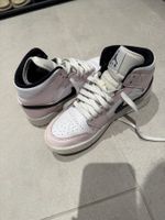 Nike Air Jordan Mid Damenschuhe Rosa/Weiss, Grösse 38