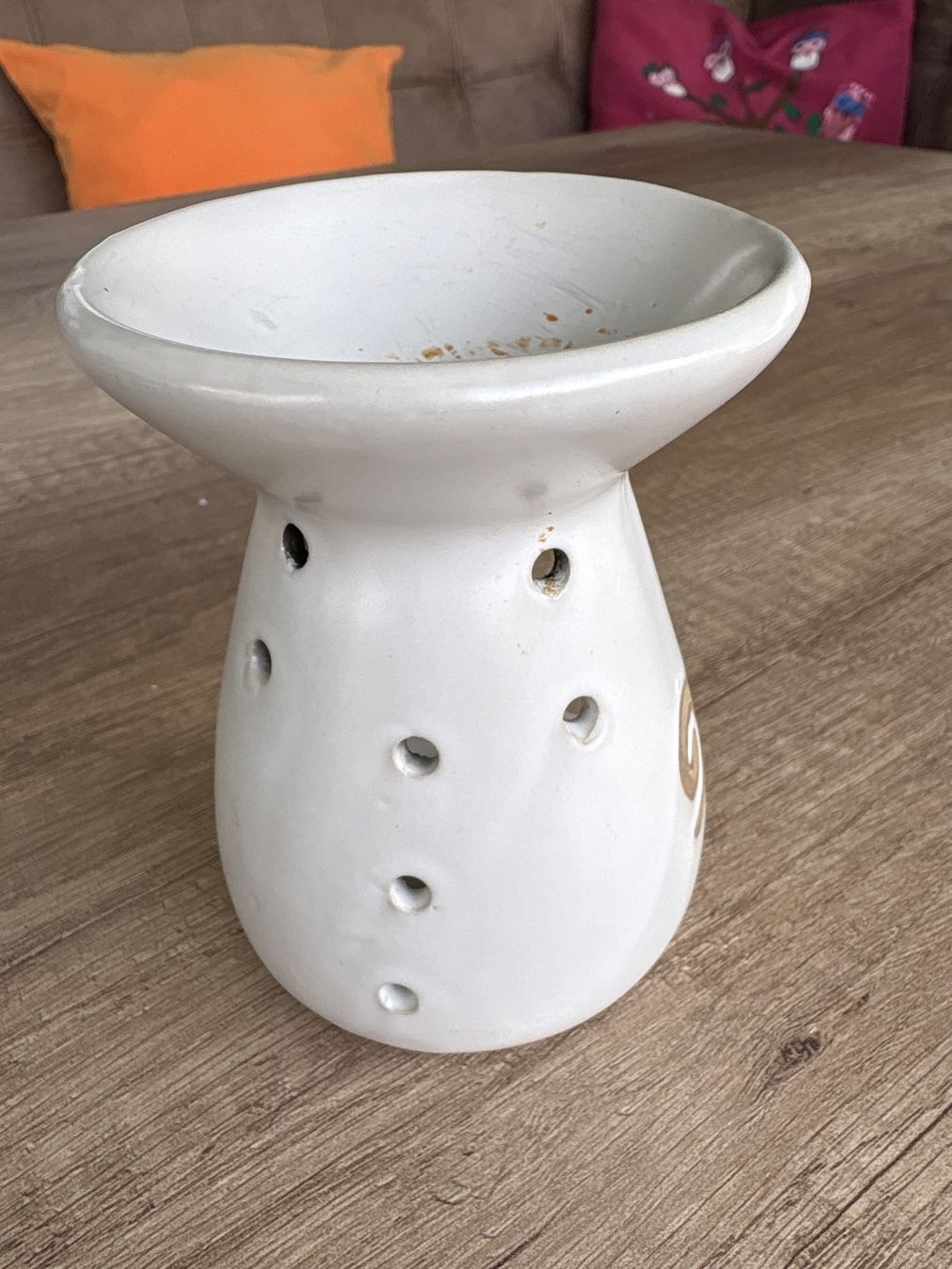 Diffusori di oli essenziali: Duftlampe Keramik weiss – Usato da Schübelbach venduto da S1CH 2