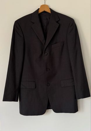 Hugo Boss Set Sakko + Gilet Gr. 46 - 100% Schurwolle 