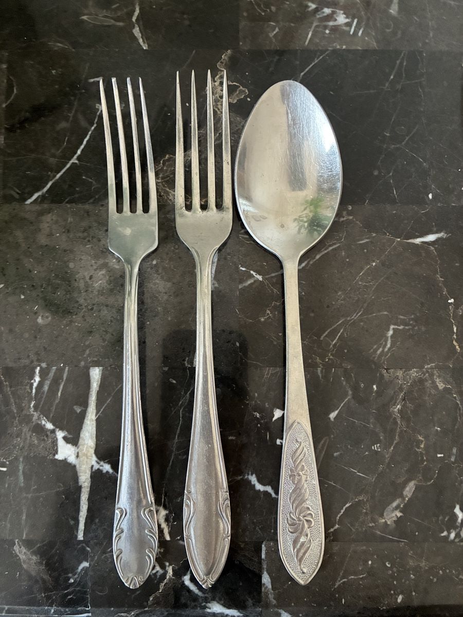 Set di posate: Vintage Spoons - Classic Floral Design – Usato da Untersiggenthal venduto da mic_ksv9