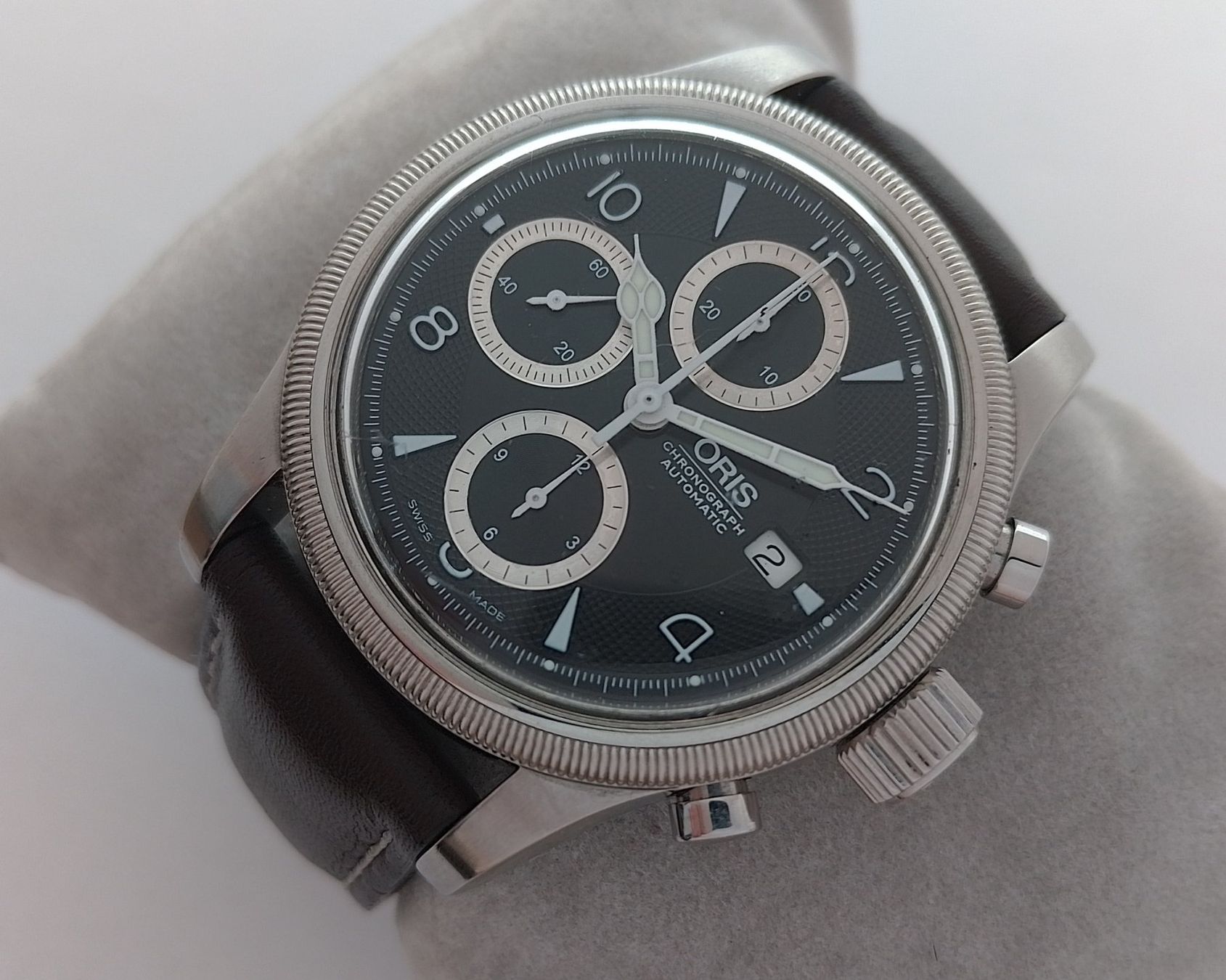 Oris Orologi: Oris Big Crown Chronograph (Referenz 7567) – Usato da Basel venduto da Givens_Watches