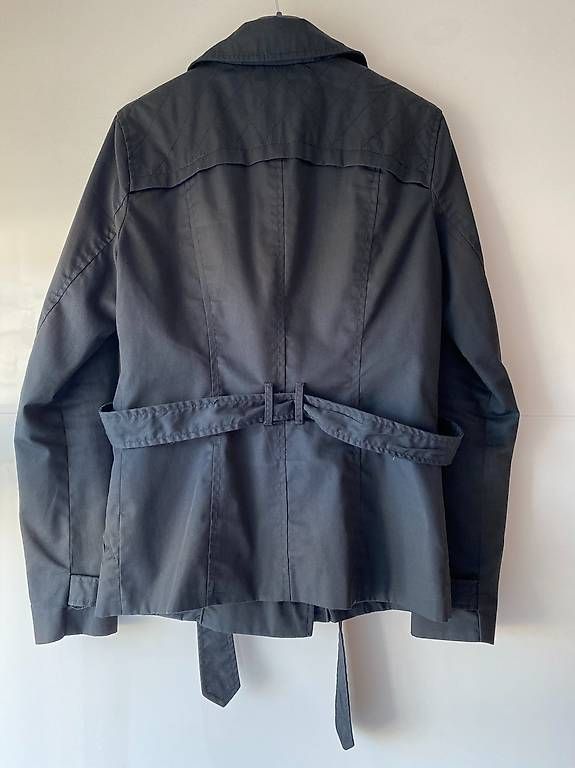 Cappotti: Trenchcoat, Damen, Only, Grösse S, dunkelblau/anthrazit – Usato da Zürich venduto da nad_7gzh 1