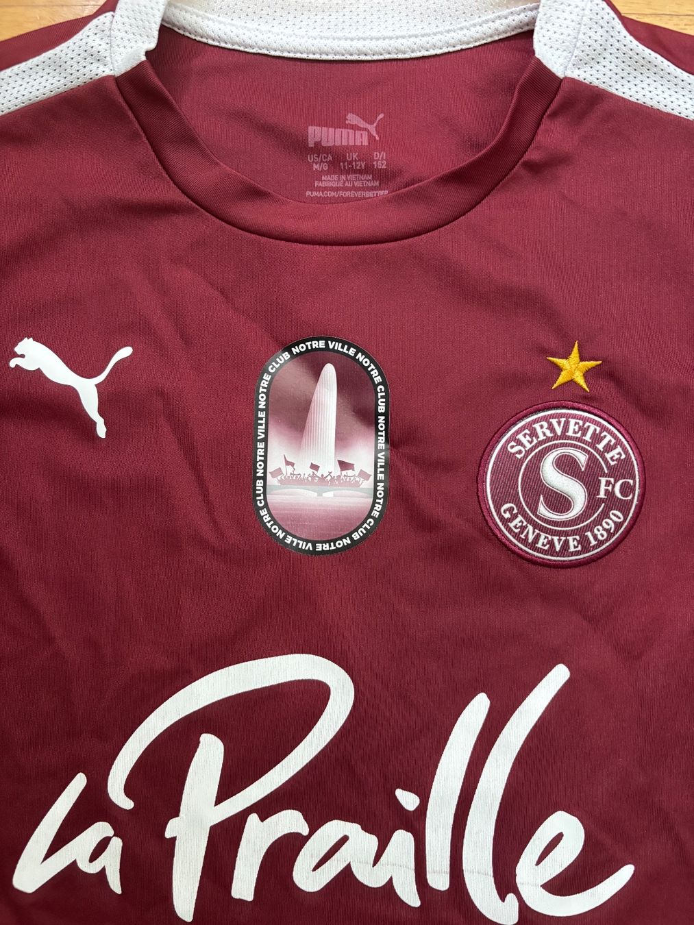 Puma Scarpe, pantaloni & magliette da ginnastica: Maillot Servette FC taille 152 – Nuovo (secondo la descrizione) da Petit-Lancy venduto da Hpk_tbk 2